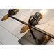 Fun Finial 3 Light 22 inch Dark Bronze Vanity Light Wall Light